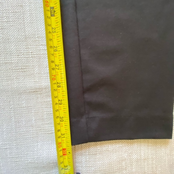 Talbots Womens Black Straight Leg Tall-10X32 Stretch Office Event Classic Pants - Picture 15 of 15